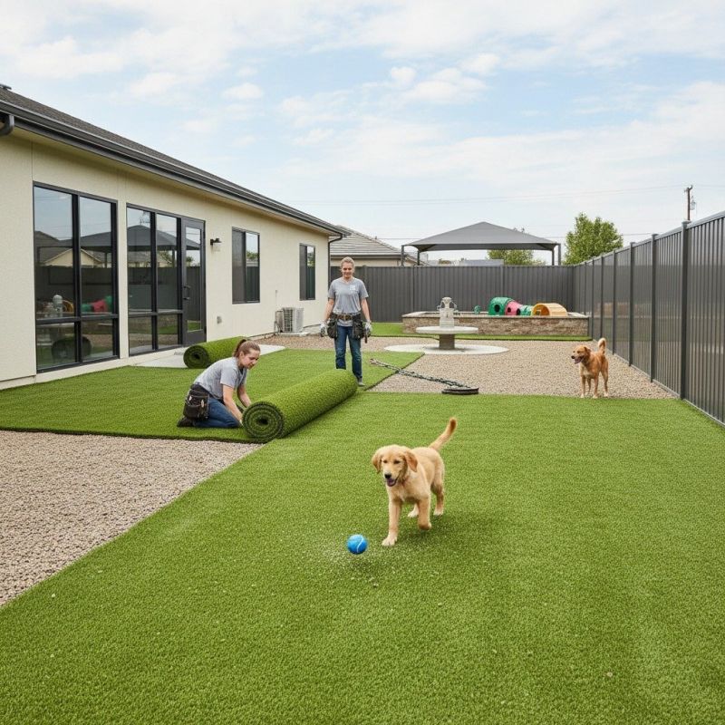Benefits Of Residential Pet Turf Installation For Dog Owners
