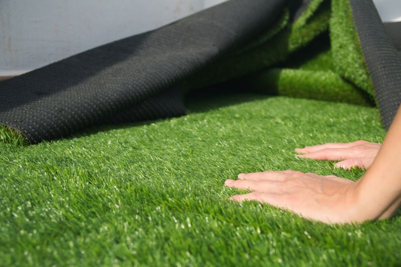Outdoor Field Turf Installation