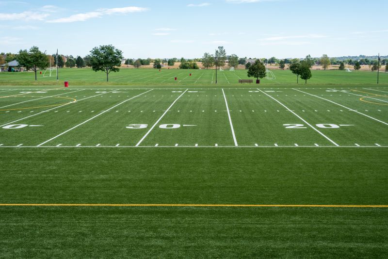 Youth Soccer Field with New Turf